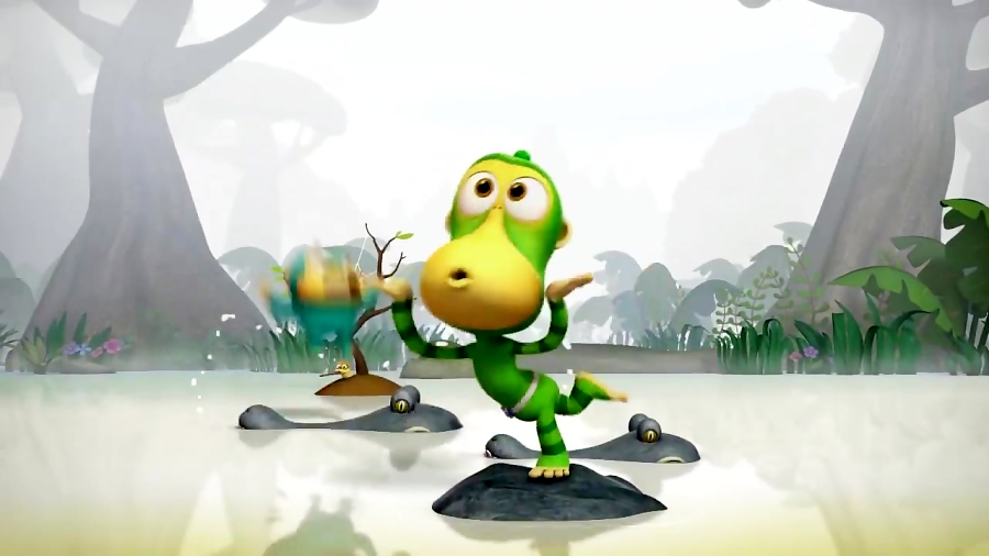 انیمیشن میمون های بیگانه Alien Monkes - قسمت 26